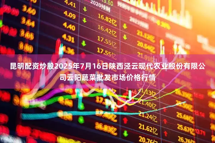 昆明配资炒股2025年7月16日陕西泾云现代农业股份有限公司云阳蔬菜批发市场价格行情